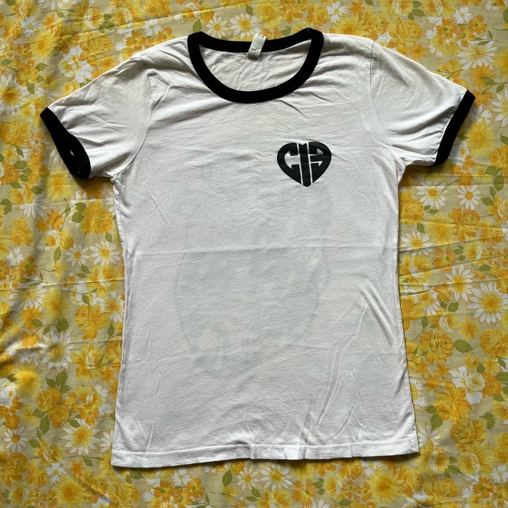 “Chicks in Bowls” Black and White Skate/RollerDerby Shirt